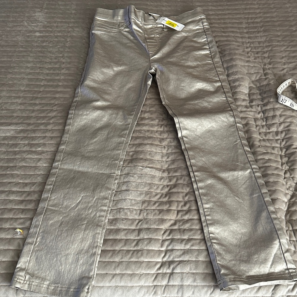 Anna&Ava gold coated Women's jeans. Size small